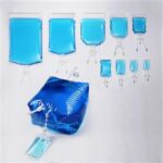 Bolsa de 250 litros 3D descartable con 3 puertos, estéril
